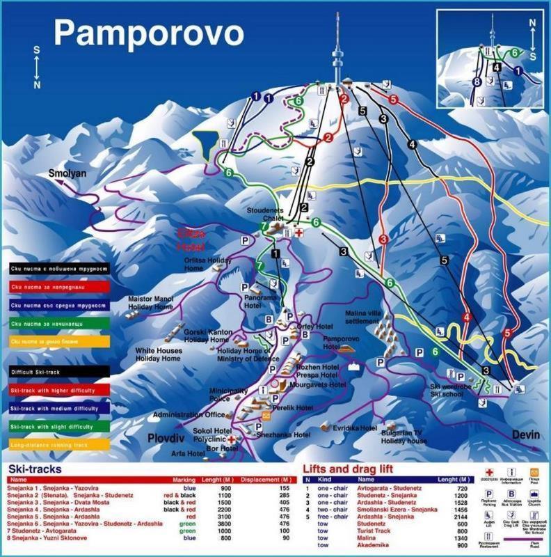 Elitza Villa Pamporovo Exteriör bild